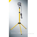 150W TWIN HEAD TELESCOPIC HALOGEN FLOODLIGHT WORK SITE FLOOD LIGHT TRIPOD STAND